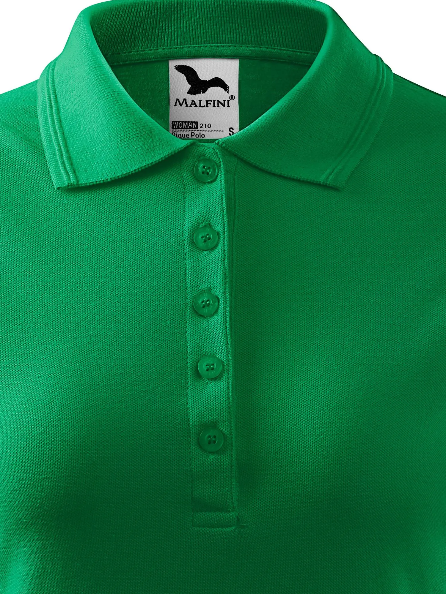 Ženska elegantna polo majica - Kopčanje s 5 gumba