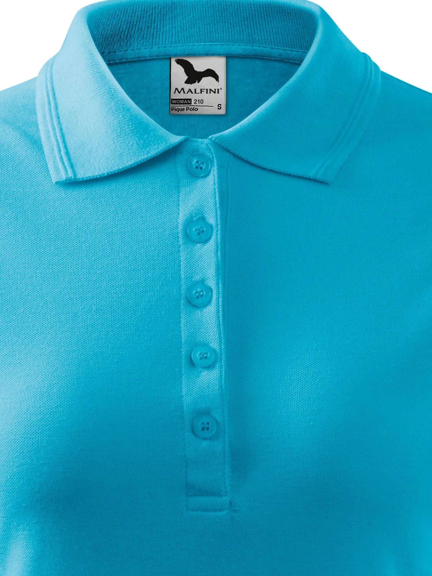 Ženska elegantna polo majica - Kopčanje s 5 gumba