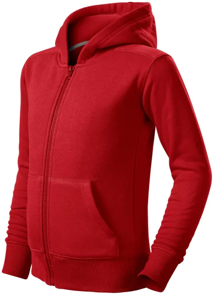 Dječja trenirka s kapuljačom - Dječja majica s patentnim zatvaračem i kapuljačom