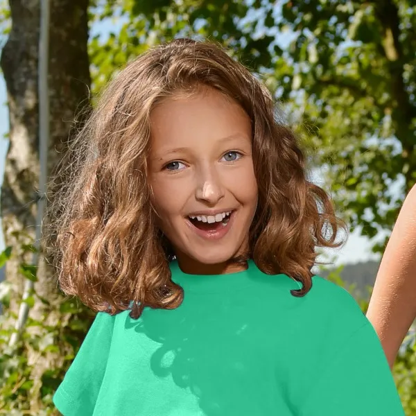 Dječja jednostavna majica - Klasičan okrugli izrez