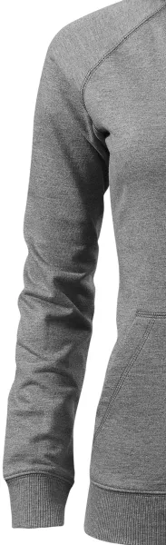 Dame kontrastna majica s kapuljačom - Klasični dugi rukavi