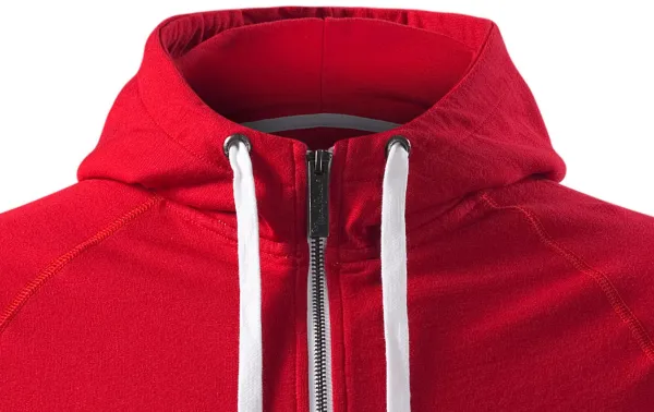 Muška kontrastna majica s kapuljačom - Kapuljača s vezicama