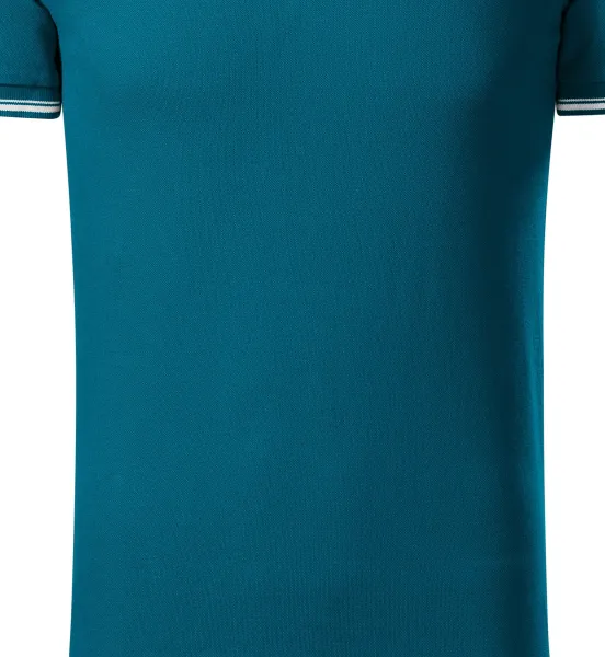 Muška polo majica s kontrastnim detaljima - Nježno suženi kroj