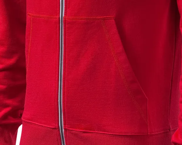 Muška kontrastna majica s kapuljačom - Džepovi u stilu klokana