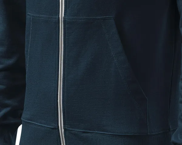 Muška kontrastna majica s kapuljačom - Džepovi u stilu klokana