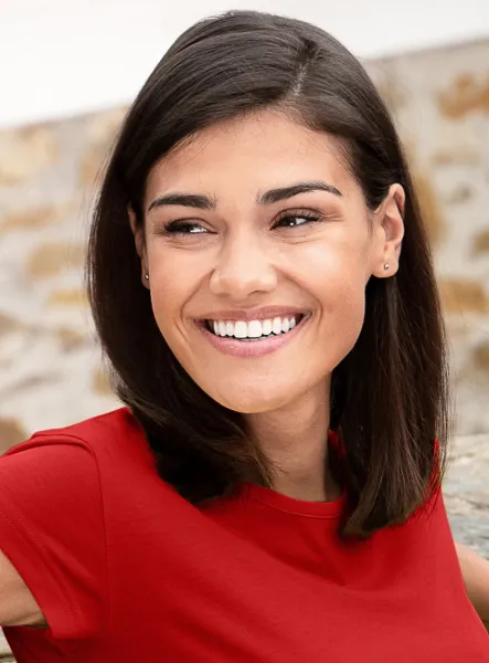 Ženska trendy majica - Klasičan okrugli izrez