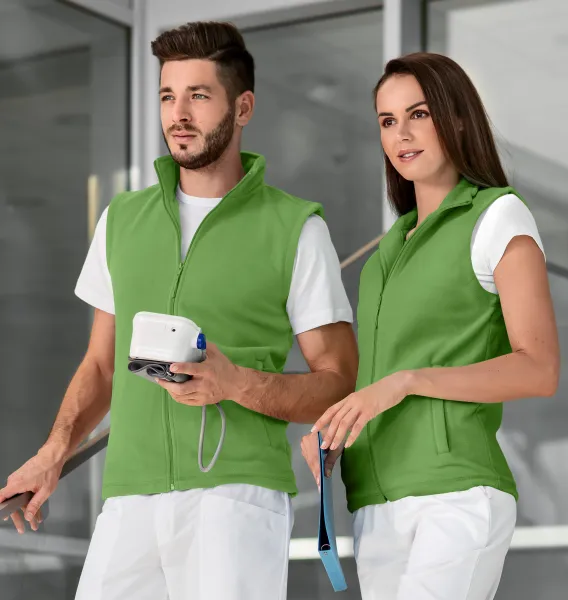 Klasični prsluk od flisa - Unisex flis prsluk - za žene i muškarce