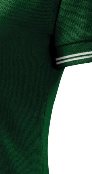 Ženska polo majica u kontrastu - Izrezano s bočnim šavovima