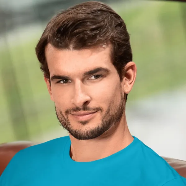 Uniseks majica veće težine - Klasičan okrugli izrez