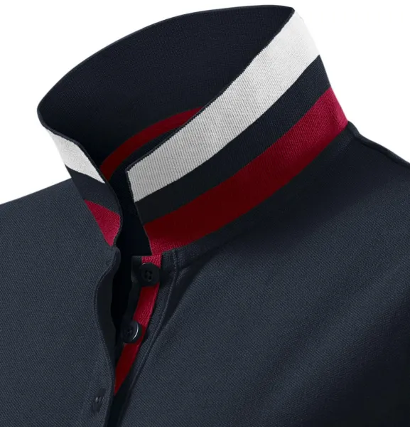 Ženska polo majica s ovratnikom gore - Ovratnik s dva načina nošenja
