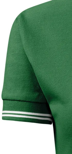 Ženska polo majica u kontrastu - Klasični kratki rukavi