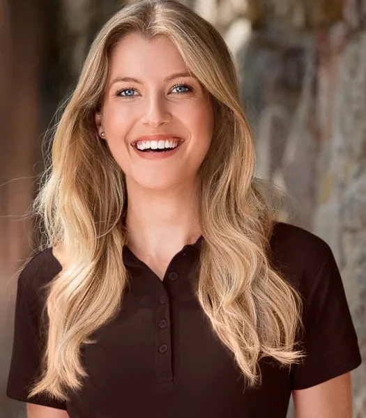 Ženska elegantna polo majica - Kopčanje s 5 gumba