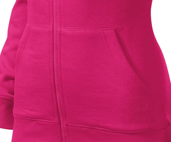 Ženska majica s kapuljačom - Džepovi u stilu klokana