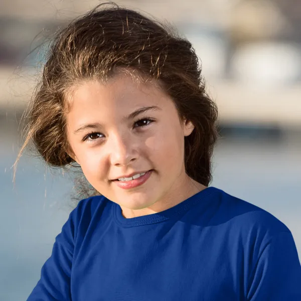 Dječja majica dugih rukava - Klasičan okrugli izrez