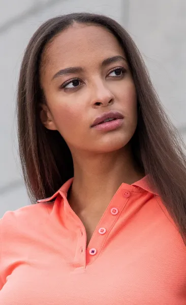 Klasična ženska polo majica - Kopčanje na 4 gumba