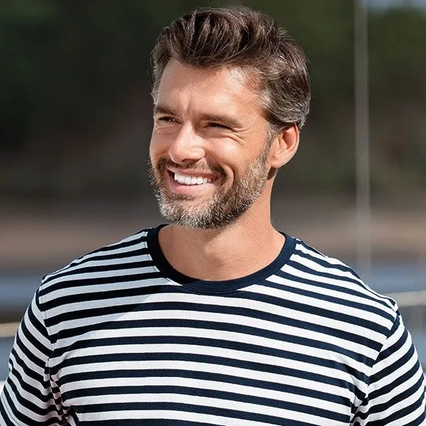 Majica u mornarskom stilu - Klasičan okrugli izrez