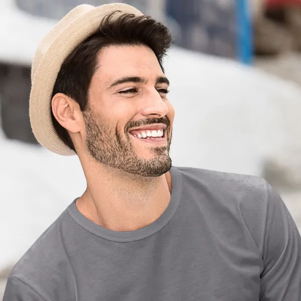 Muška majica dugih rukava - Klasičan okrugli izrez