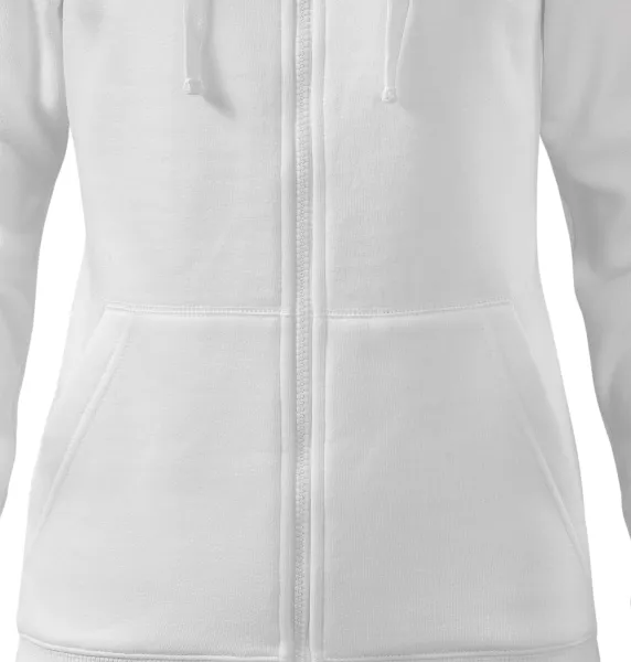 Ženska majica s kapuljačom - Suženi kroj s bočnim šavovima