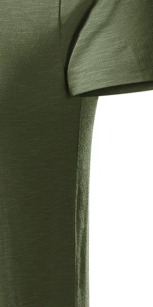 Muška majica, teksturirani organski pamuk - Kroj s bočnim šavovima