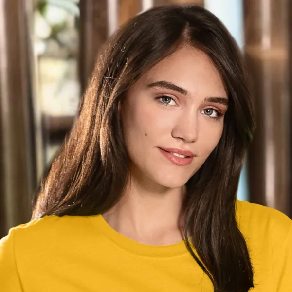 Ženska klasična majica - Klasičan okrugli izrez