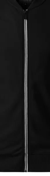 Muška trenirka sa skrivenim džepovima - Bijeli metalni patentni zatvarač