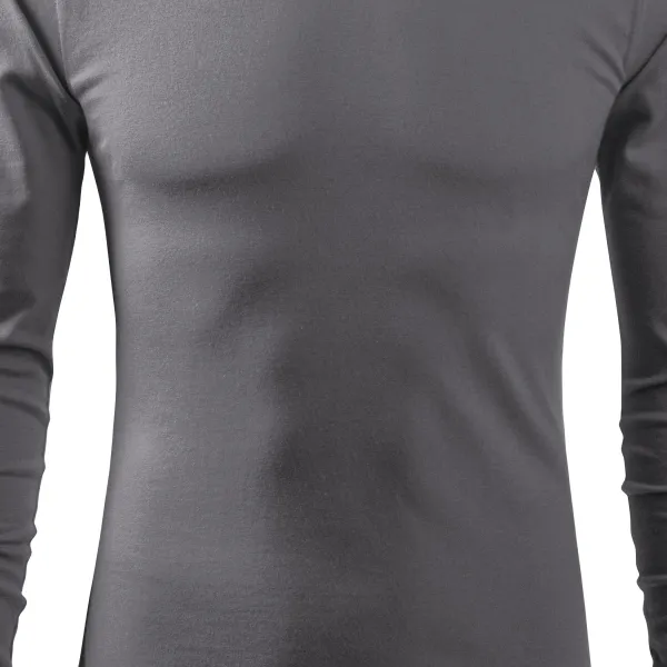 Muška majica dugih rukava - Blago pripijenog kroja