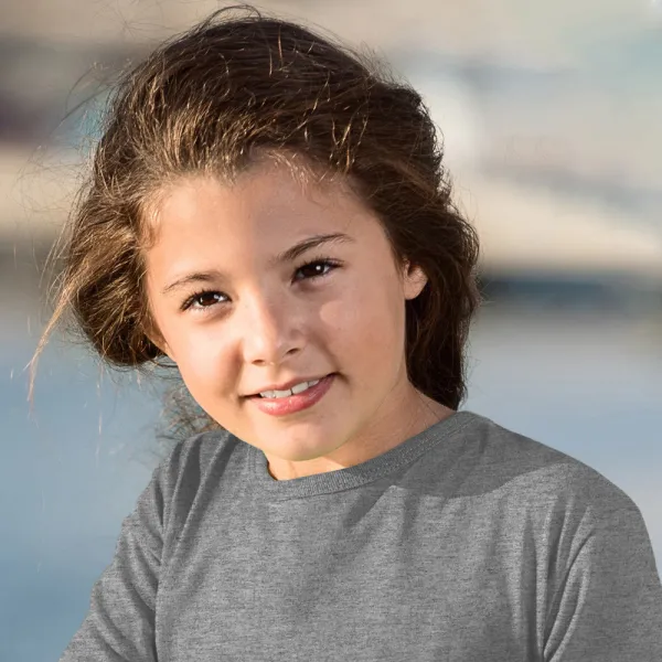 Dječja majica dugih rukava - Klasičan okrugli izrez