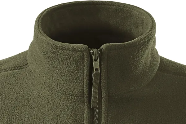 Klasični prsluk od flisa - Zatvaranje patentnim zatvaračem do brade