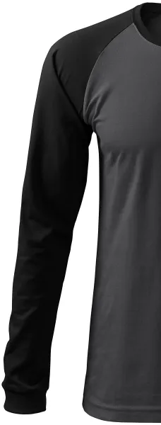 Muška kontrastna majica dugih rukava - Dugi raglan rukavi