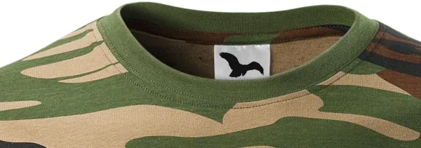 Kamuflažna majica - Klasičan okrugli izrez