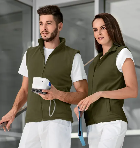 Klasični prsluk od flisa - Unisex flis prsluk - za žene i muškarce