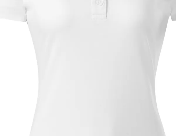 Ženska elegantna mercerizirana polo majica - Blago sužen kroj
