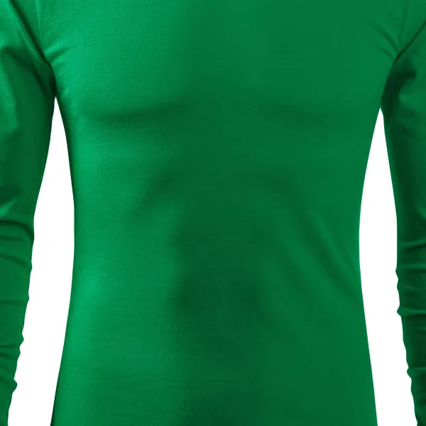 Muška majica dugih rukava - Blago pripijenog kroja