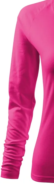 Ženska majica uskog kroja, V izrez - Dugi raglan rukavi