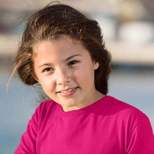 Dječja majica dugih rukava - Klasičan okrugli izrez