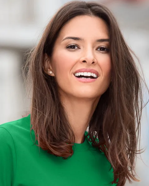 Ženska jednostavna majica - Klasičan okrugli izrez