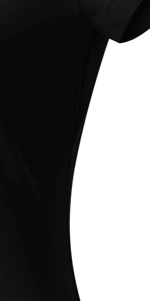Ženska majica slim fit s V izrezom - Kroj s bočnim šavovima
