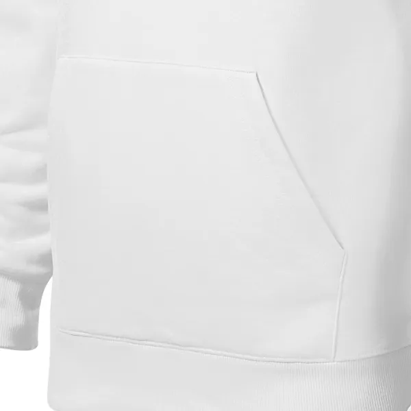 Muška trenirka s kapuljačom bez patentnog zatvarača - Torbica u stilu klokana