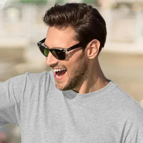 Muška klasična majica - Klasičan okrugli izrez