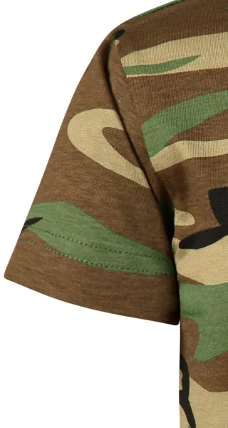 Dječja maskirna majica - Klasični kratki rukavi