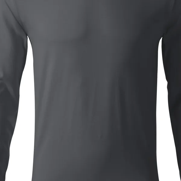 Muška majica uskog kroja s dugim rukavima - Blago pripijenog kroja