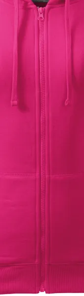 Ženska majica s kapuljačom - Zatvarač u boji majice s kapuljačom