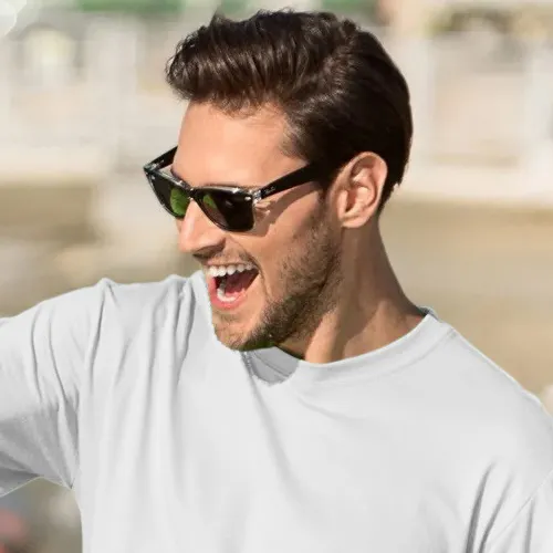 Muška klasična majica - Klasičan okrugli izrez