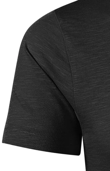 Muška majica, teksturirani organski pamuk - Klasični kratki rukavi