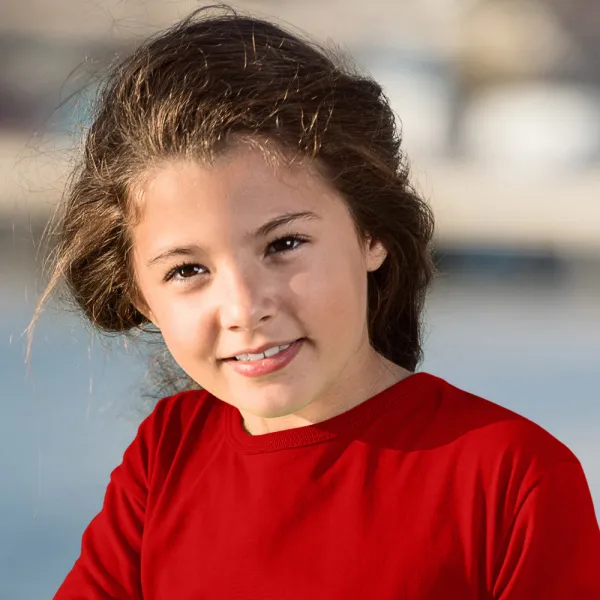 Dječja majica dugih rukava - Klasičan okrugli izrez