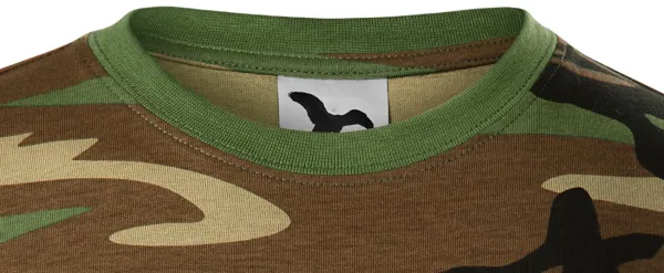 Dječja maskirna majica - Klasičan okrugli izrez