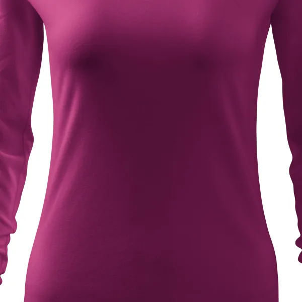 Ženska majica uskog kroja, V izrez - Nježno suženi kroj