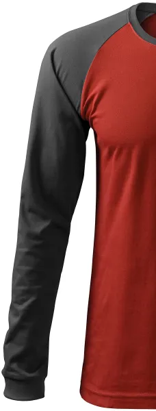 Muška kontrastna majica dugih rukava - Dugi raglan rukavi