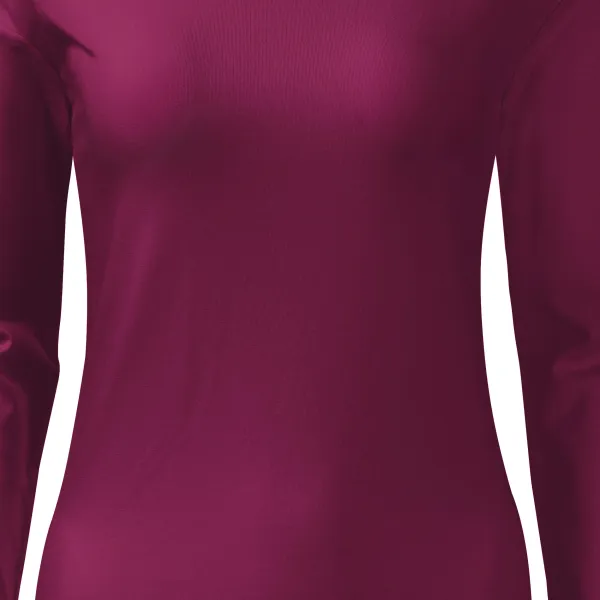 Ženska majica uskog kroja s dugim rukavima - Nježno suženi kroj