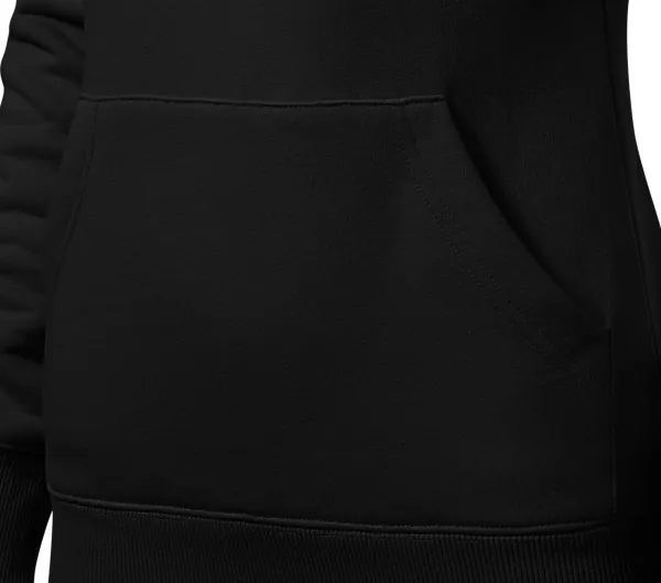 Ženska trenirka s kapuljačom bez patentnog zatvarača - Torbica u stilu klokana